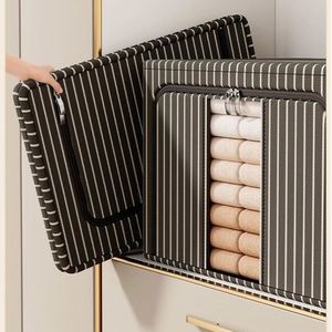 Foldable Metal Steel <b>Frame</b> Wardrobe Cabinet Storage Organizer Bins Oxford Fabric Storage Box with Windows - Product Image 6