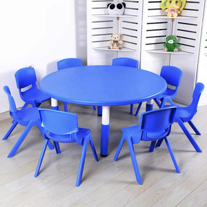 Có thể điều chỉnh chiều cao vòng mầm non hợp tác hoạt động mầm non đồ nội thất trẻ em Bàn và ghế trẻ em trường lớp học - Product Image 2