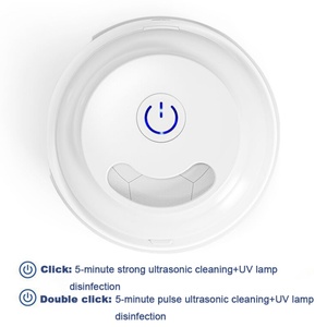 Petite machine de nettoyage ultrasonique portable UV pour prothèses dentaires, appareils orthodontiques et bijoux, nouvelle sortie 200ml - Product Image 4