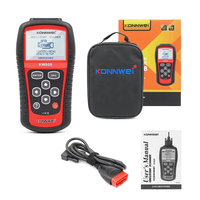 KONNWEI KW808 Scanner de diagnostic de code d'erreur de voiture OBD2 EOBD Lecteur de réinitialisation MIL Décodeur de détection automatique