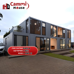 Cammi nhà prefab văn phòng nhỏ Nhà ngủ container nhà cho khách sạn nhà tiền chế nhà 2 phòng lắp ráp nhà CONTAINER - Product Image 1