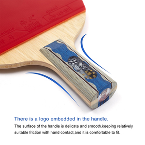 Raqueta de tenis de mesa de alta calidad, palo de <span class=keywords><strong>Ping</strong></span> <span class=keywords><strong>Pong</strong></span> de seis estrellas, venta al por mayor - Product Image 4