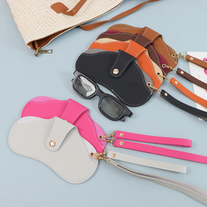 Estuche Portátil para Gafas de Cuero PU, Organizador Delgado para Lentes de Sol, Funda Protectora Suave para Gafas, Bolsa para Gafas para Hombres y Mujeres - Product Image 6