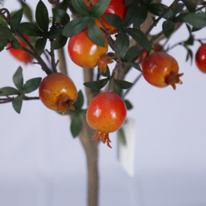 Cây quả lựu nhân tạo, cây xanh giả, quả lựu giả để trang trí nhà cửa, phòng khách, sàn nhà - Product Image 5