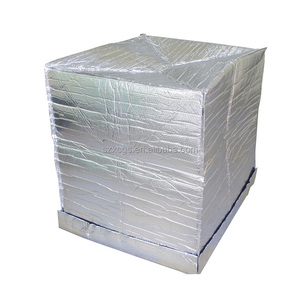 Couverture isolée thermique de palette de papier d'aluminium de taille faite sur commande d'usine de XCGS pour la logistique de Pharma - Product Image 1