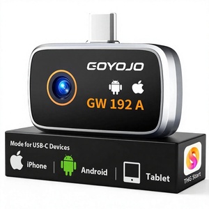 กล้องถ่ายภาพความร้อน GOYOJO GW340 GW192A แบบ USB C สำหรับ Android ความละเอียด 512x384 อินฟราเรด อุณหภูมิ 20 องศาเซลเซียสถึง 400 องศาเซลเซียส - Product Image 1