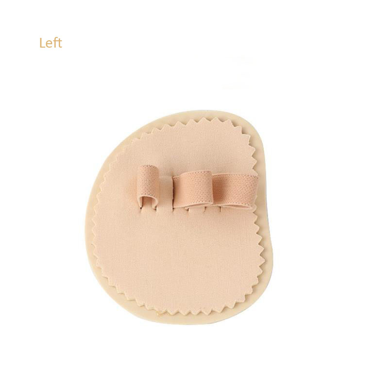 Beige 3 dita dei piedi a sinistra