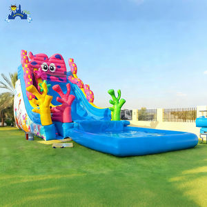 Structures gonflables pour enfants, châteaux gonflables, toboggans aquatiques gonflables pour enfants, pour la cour - Product Image 1