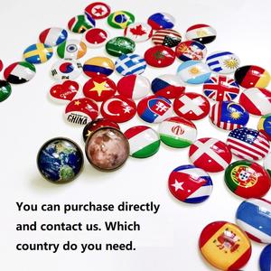 Brasil Portugal Francia España bandera Metal Pin insignia para promoción Venta caliente fútbol Fan bandera broche Pin - Product Image 5