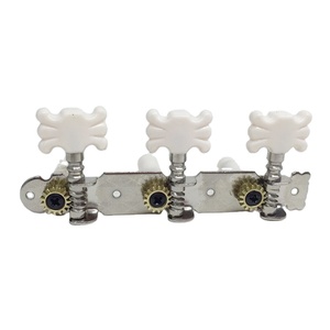 Pomello per tripletta di chitarra classica popolare con capolino in plastica a colonna con albero Quasi a corda - Product Image 1