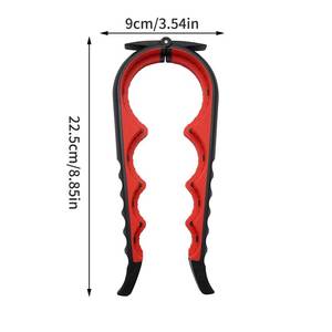 Can Opener Multi Functional Four in One Beverage Bottle Opener Cap Twister Four Position Can Opener Anti Slip Cap Twister - Product Image 1