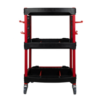 Chariot de détail à 3 étagères, pour outils de réparation automobile, meilleure vente de corée, chariot de détail