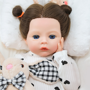 Juguetes Educativos de Alta Calidad, Muñeca Reborn de Silicona Hecha a Mano de 18 Pulgadas con Piel 3D, Muñeca de Moda para Recién Nacidos, Juguete DIY - Product Image 4