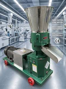 Moulin à granulés d'aliments pour animaux à haute efficacité, machine de traitement des grains et de la paille pour usage agricole - Product Image 3