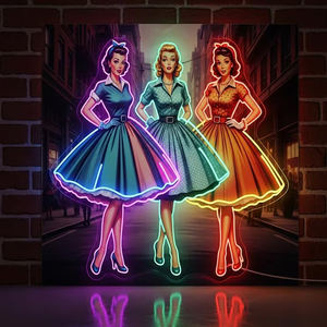 Enseigne lumineuse à Led personnalisée mur de magasin logo d'entreprise enseigne lumineuse à Led décoration murale <span class=keywords><strong>atelier</strong></span> de fitness décoration murale éclairage - Product Image 6