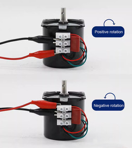 Ac 220V mô-men xoắn cao nam châm vĩnh cửu động cơ đồng bộ thiết bị quay/trống/máy trộn 50Hz tần Số động cơ điện lò - Product Image 4