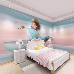Papel Tapiz 3D Infantil Personalizado, Moderno, sin Costuras, con Dibujos Animados, Impermeable, Decoración del Hogar, Antiestático <span class=keywords><strong>y</strong></span> Resistente a la Humedad, Mural Infantil - Product Image 3