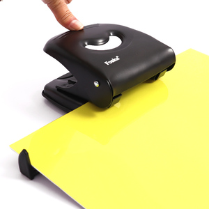 Foska văn phòng phẩm Set 35 Sheets 6 mét đường kính Trọng lượng nhẹ và chính xác kim loại Máy tính để bàn A4 Giấy 2 lỗ puncher cho chất kết dính - Product Image 3