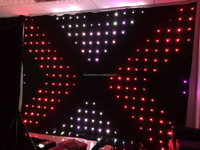 Sıcak satış sahne zemin P18 2*3m Led Video perde konser sahnesi yıldız bez