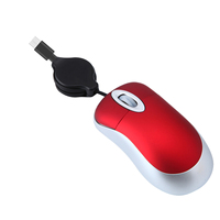 Souris USB C filaire pour Mac et PC-Souris rétractable de Type C mince, silencieuse et fiable pour ordinateur portable, Macbook Pro/Air, iMac