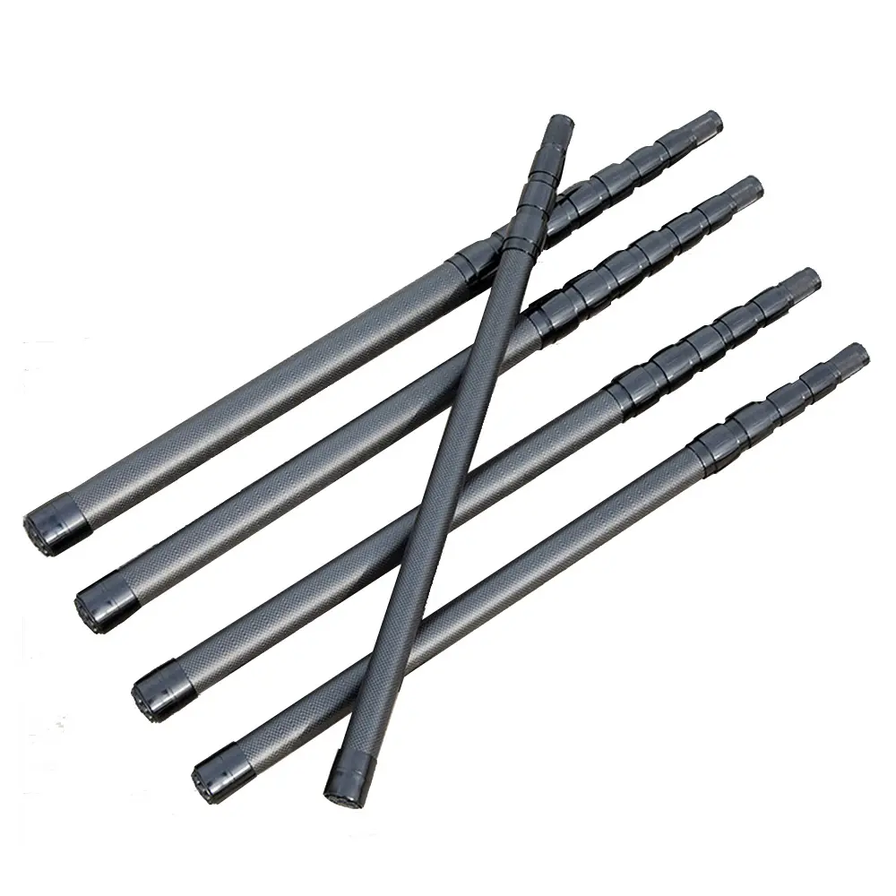 3-section Telescopic carbon fiber ống cắm trại dù để che nắng chống gió lều cực Rod