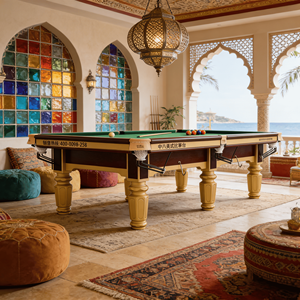 Mesa <span class=keywords><strong>de</strong></span> <span class=keywords><strong>Billar</strong></span> <span class=keywords><strong>Predator</strong></span> <span class=keywords><strong>de</strong></span> 9 pies <span class=keywords><strong>de</strong></span> la marca Cue Case, Mesa <span class=keywords><strong>de</strong></span> <span class=keywords><strong>Billar</strong></span> Profesional para Snooker y Pool, Incluye <span class=keywords><strong>Bolas</strong></span> <span class=keywords><strong>de</strong></span> Plástico - Product Image 4