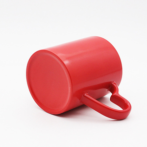 Bán buôn biểu tượng tùy chỉnh 11oz gốm thăng hoa khoảng trống màu thay đổi ma thuật cốc cà phê Mug với trái tim xử lý - Product Image 4