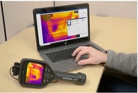 Caméra thermique infrarouge portable pour E54/E76/E86/E96/E98, contrôleur de température avec écran tactile LCD, résolution IP55 320x240