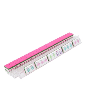 Fichas de Mahjong <span class=keywords><strong>Amara</strong></span>, Acrílicas, Estilo Judío Americano, Juego de 164 Piezas, en Stock - Product Image 5
