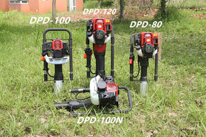 Machine à piquer les piquets de clôture portable à essence <span class=keywords><strong>Honda</strong></span> GX35 4 temps de 100 mm, petite machine à piquer les piquets à essence - Product Image 6