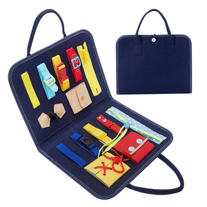 pequeños-juguetes montessori para bebés pequeños | Botones con cremallera-juguete educativo para niños de <span class=keywords><strong>2</strong></span> 3 y 4 años - Product Image 2