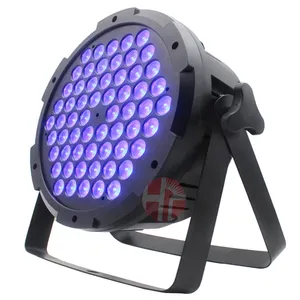 中国LEDパー缶60x3w rgb 3in1 LEDフラットパー缶屋内DMX512 LEDパーライトビームライト