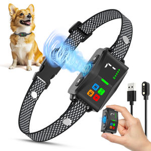 <span class=keywords><strong>Collar</strong></span> ultrasónico antiladridos, vibración, descarga eléctrica, seguro, para dejar de ladrar, <span class=keywords><strong>collar</strong></span> de <span class=keywords><strong>Control</strong></span> de ladridos de entrenamiento para perros grandes, medianos y pequeños - Product Image 1