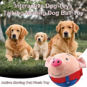Có thể giặt hoạt động di chuyển kêu cót két di chuyển nói chuyện nảy Pet đồ chơi cho chó vật nuôi con chó bóng âm thanh điện tử con chó đồ chơi sang trọng - Product Image 4