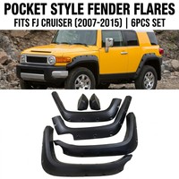 Élargisseurs d'ailes larges avec boulons compatibles avec FJ Cruiser 2007-2015, amélioration extérieure tout-terrain, Série YURAN