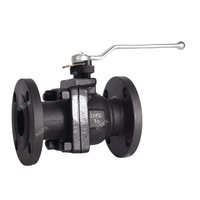 ASTM A105 a forgé le plein port manuel en acier de robinet à tournant sphérique classe 150-2500 1/2 "-24" ASME B16.34 a fileté/soudure de douille/OEM à bride