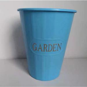 Bac à fleurs en <span class=keywords><strong>plastique</strong></span> de 10l, jardinières intérieures et extérieures, pot décoratif peint - Product Image 3