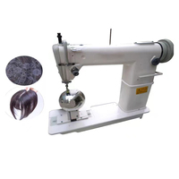 QK-810 Machine à Coudre Industrielle Haute Vitesse pour Perruques de Cheveux Humains, Machine à Coudre Monoaiguille pour Perruques