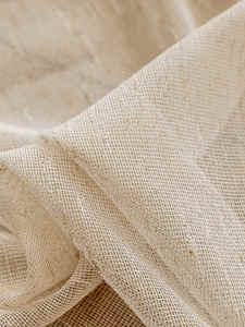 <span class=keywords><strong>Rideau</strong></span> en lin de style campagnard blanc beige en crochet, gaze translucide, tissu occultant pour salon et chambre à coucher - Product Image 4