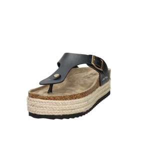 Sandalias Armata Di Mare para Mujer, Negras, Tacón de 35 cm, Estilo Espadrille - Product Image 5