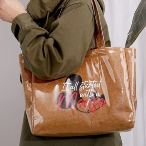 Bolsa de pañales grande y elegante y duradera para mujer, mochila de pañales antirrobo colorida con correas para cochecito, portátil, OEM, cosas de bebé para mamá - Product Image 1