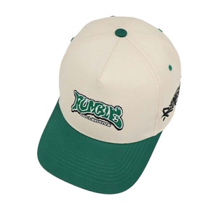 Casquettes de baseball quatre saisons style coréen, blocs de couleur, logo personnalisé, ajustables, pour homme, extérieur, polyester/coton, boucle double boutonnage - Product Image 1