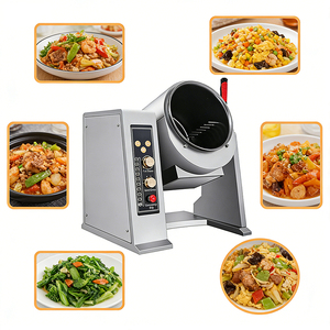 Máquina Wok Automática para Restaurante Indio, para Cocinar Verduras Sazonadas al Estilo Tandoori, Estilo Tawa, Requiere Cocina Estilo Tawa - Product Image 5