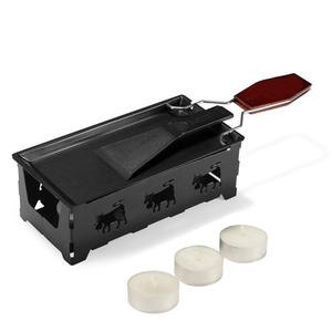 Plateau de cuisson anti adhésifs, plaque métallique de Grill, rôtissoire à <span class=keywords><strong>fromage</strong></span> avec poignée pliable, livraison gratuite, en Stock - Product Image 5