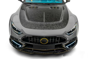 Kit carrosserie en fibre de carbone pour Mercedes-Benz SL63 S43, kit carrosserie MSY SL63 SL43, pare-chocs SL63, lèvre avant, diffuseur, spoiler, capot - Product Image 5