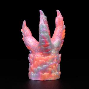 Alliage de zinc la poignée de dieu <span class=keywords><strong>avec</strong></span> couleur en forme de griffe produit Silicone Bondage jouets bouche Gag Sex Toy pour le sexe en gros - Product Image 2