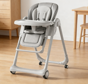 <span class=keywords><strong>Chaise</strong></span> haute électrique intelligente pour bébé, multifonctionnelle, pliable, inclinable, berçante, réglable, en métal, portable et sécurisée - Product Image 3
