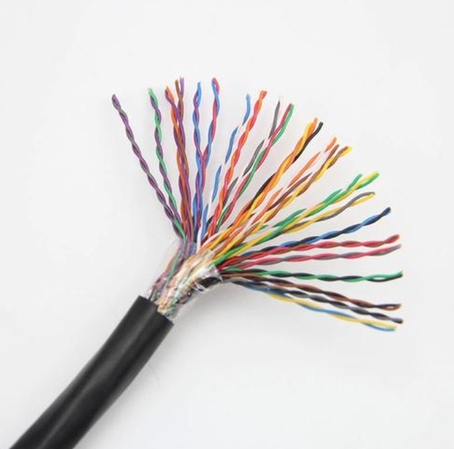 Outdoor Underground Telephone Cable 24Awg 26Awg CAT3 CAT5 Type HYA 400 500 600 800 1000 1200 1800 2400 Pair
