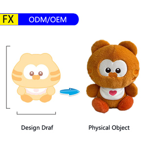 Peluche Personalizzabile di Piccole Dimensioni, Morbido Gattino Colorato Super Carino con Imbottitura in Cotone PP, Antistress Unisex - Product Image 2