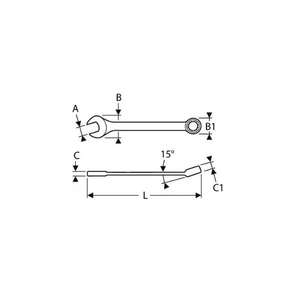 ประแจแบบรวม3258951132081เมตริก-EAN ประแจ E113208จากผู้เชี่ยวชาญ - Product Image 2